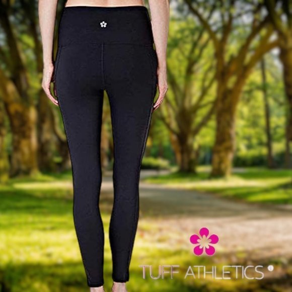 Tuff Athletics | Active Yoga Tight High Rise Leggings | Black | NWOT - Picture 2 of 3